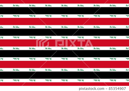 Geometric pattern in the colors of the national flag of Iraq. The colors of Iraq. Geometric pattern in the colors of the national flag of Iraq. The colors of Iraq. 85354907