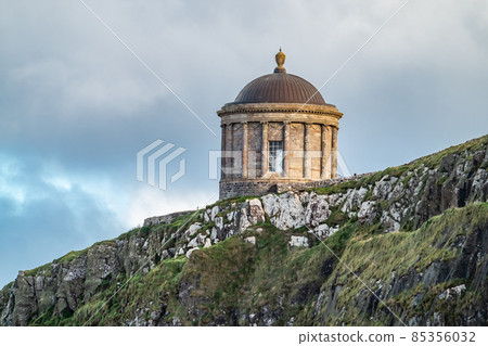 Beautiful cliffs at Downhill beach in County Londonderry in Northern Ireland 85356032