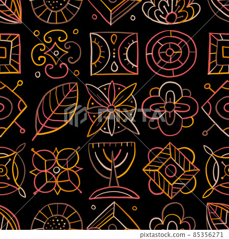 Talavera seamless pattern. Ethnic Background Talavera seamless pattern. Ethnic Background 85356271