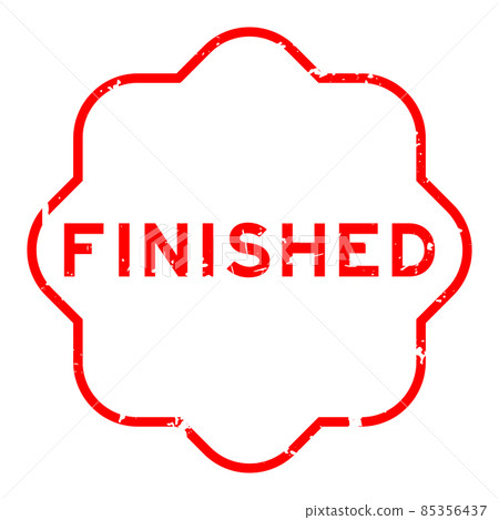 Grunge red finished word rubber seal stamp on white background Grunge red finished word rubber seal stamp on white background 85356437