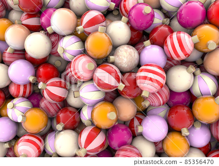 Christmas baubles. Festive New Year decoration. Christmas baubles. Festive New Year decoration. 85356470