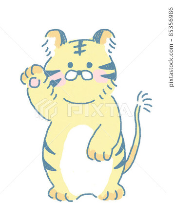 老虎的插圖 85356986