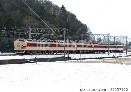 北陸本線蘆原溫泉細織 JR 西 485 系列 K12 機構(金澤)嘉悅 北陸本線蘆原溫泉細織 JR 西 485 系列 K12 機構(金澤)嘉悅 85357310