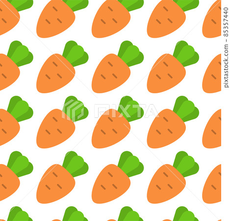 Pattern carrot. Vector illustration of vegetables. Eco-friendly food. Vegetarian food 85357440