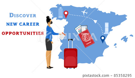 New career Relocation Job Offer Employee Spain 85358295
