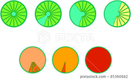 Circle power gauge 85360882