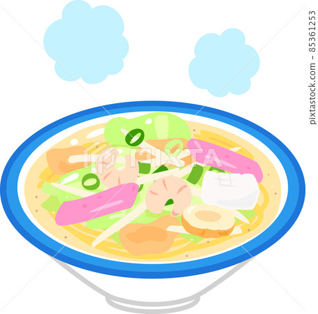 盛在碗中的 Champon 85361253