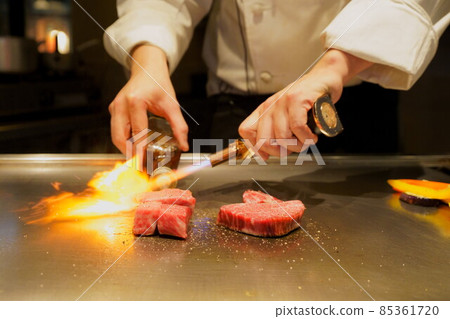鐵板燒 Teppanyaki Aburu Cooking Flame Meat Wagyu Beef Burner 85361720