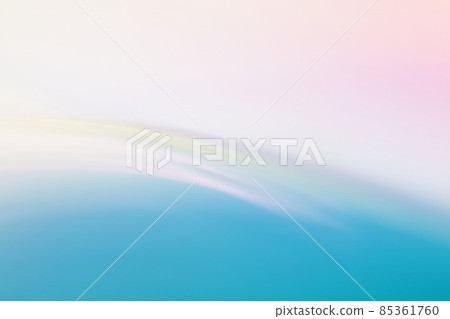 具有柔和曲線和漸變的藍色/綠色抽象背景 85361760