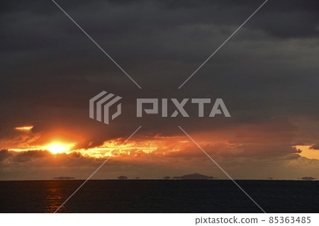 日出的風景 85363485