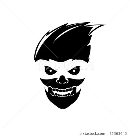 black face samurai mask logo design vector graphic symbol icon sign illustration creative idea 85363643