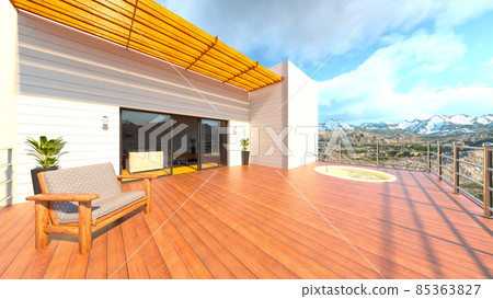 Roof terrace 85363827