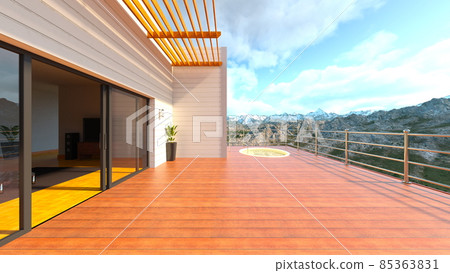 Roof terrace Roof terrace 85363831