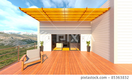 Roof terrace Roof terrace 85363832
