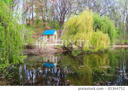 View of the Krasnokutsk park, Kharkiv region, Ukraine View of the Krasnokutsk park, Kharkiv region, Ukraine 85364752