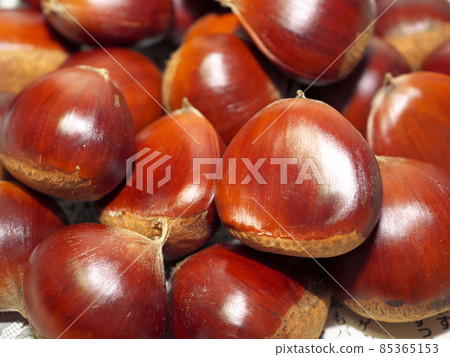 Autumn taste chestnut photo marron 85365153