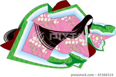 Aristocratic woman in Uchiki Aristocratic woman in Uchiki 85366524