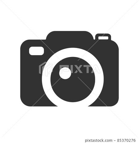 camera vector icon on white background - Stock Illustration [85370276 ...
