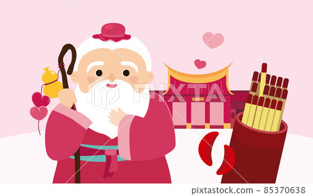 Yue Lao,the Old Man under the Moon illustration 85370638