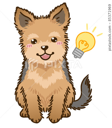 想出一隻約克夏犬 85371969