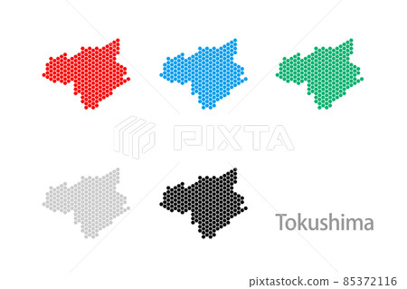 點陣圖_德島縣六邊形 85372116