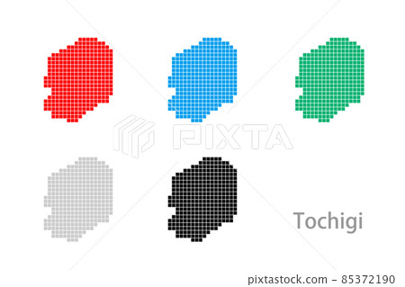 Dot map _ Tochigi prefecture-square 01 Dot map _ Tochigi prefecture-square 01 85372190