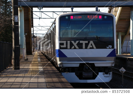 東北本線E531系列(一人操作)停在高久站 東北本線E531系列(一人操作)停在高久站 85372508