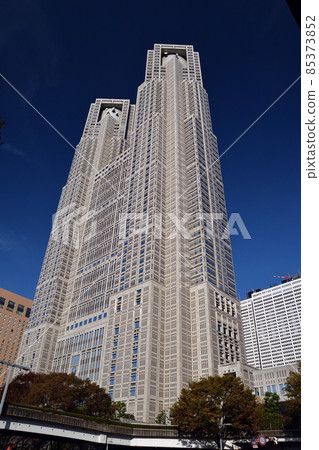 Viewed from the west of the Tokyo Metropolitan Government Building. 85373852