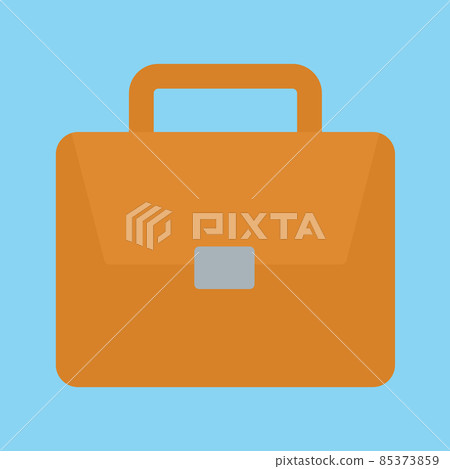 Illustration of a simple and cute business bag - Stock Illustration ...