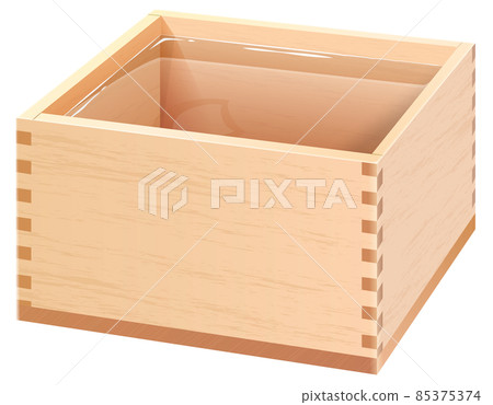 A box containing sake 85375374