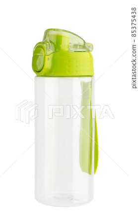 Green empty water bottle Isolated Green empty water bottle Isolated 85375438