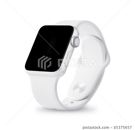 Apple watch series 1 38mm silver aluminum case with white sport online band