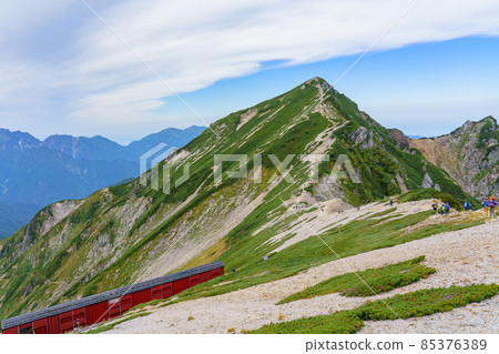 到夏山唐松嶽山頂 85376389