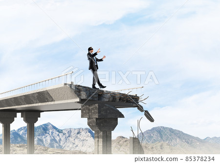 Concept of hidden risks and dangers. 85378234