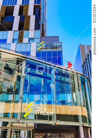 Tokyo Shibuya Station East Exit Cityscape Shibuya Stream 85381094