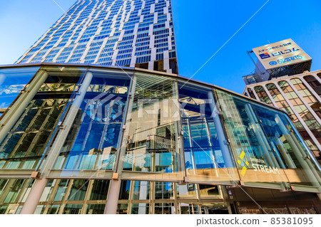 Tokyo Shibuya Station East Exit Cityscape Shibuya Stream 85381095