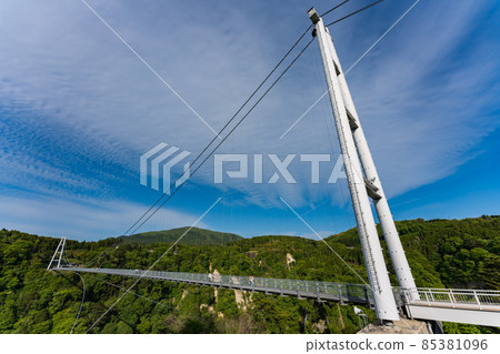 Kokonoe "Dream" Suspension Bridge, Oita 85381096