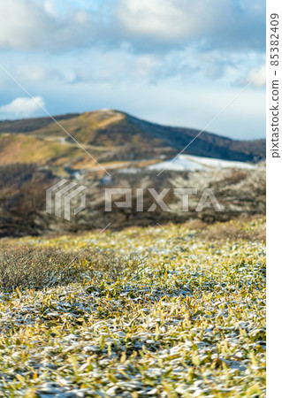 Nagano Prefecture Utsukushigahara Plateau Venus Line Landscape Sun Highlands Sightseeing Alps Travel Mountaineering Winter Bird's-eye View 85382409