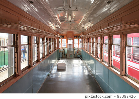 Inside the exhibition vehicle of the former Meitetsu Mino Station Building (Hirooka Town, Mino City, Gifu Prefecture) Inside the exhibition vehicle of the former Meitetsu Mino Station Building (Hirooka Town, Mino City, Gifu Prefecture) 85382420