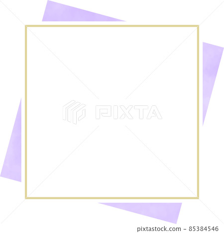 Frame shift square purple 85384546