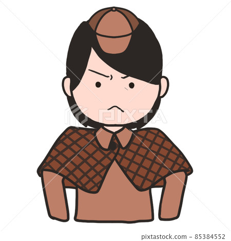 皺眉怒肩的中年偵探（女1） 85384552