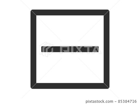 Display symbol of how to dry 85384716