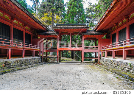 A temple not found in the west tower of Enryakuji Temple on Mt. Hiei 85385306