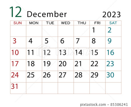 2023 calendar December 2023 calendar December 85386241
