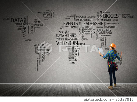 Construction concept and globalization Construction concept and globalization 85387015