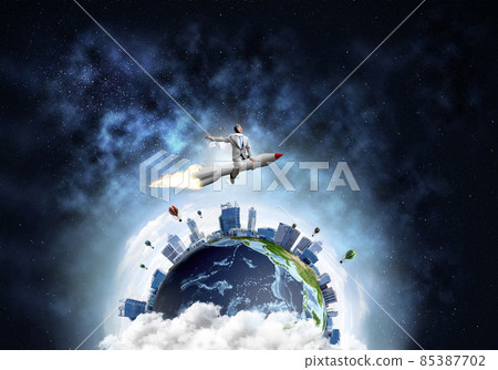 Business success and targets achievement concept. Business success and targets achievement concept. 85387702