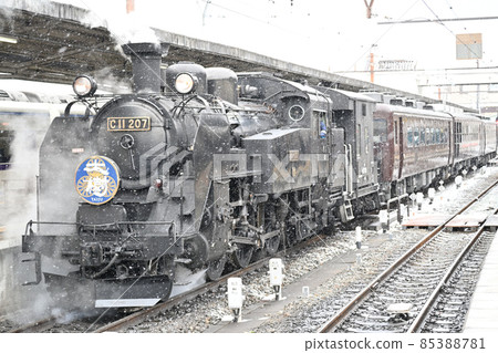 SL of Kinugawa Onsen 85388781