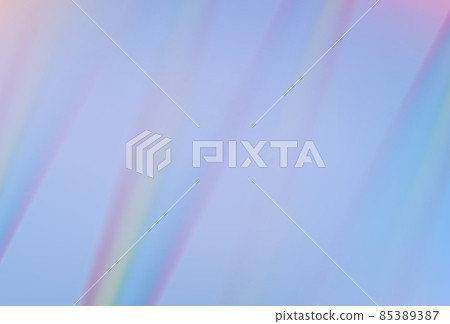 Rainbow prism flare lens realistic effect at violet background. 85389387