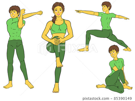 5 sets of men and women for fitness instructors 5 sets of men and women for fitness instructors 85390149