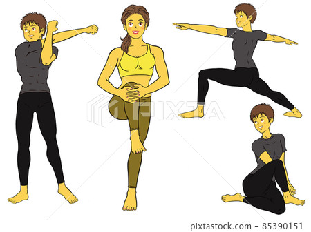 5 sets of men and women for fitness instructors 5 sets of men and women for fitness instructors 85390151